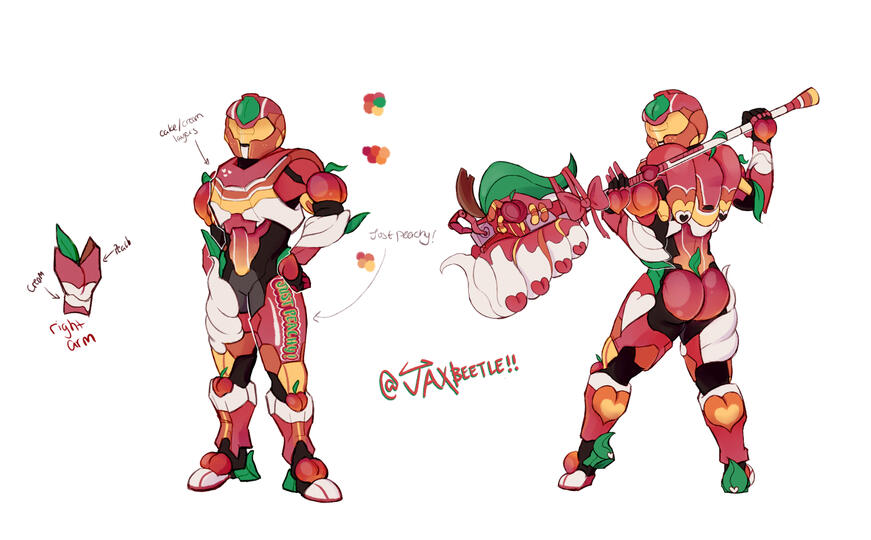 Peach Armor Design