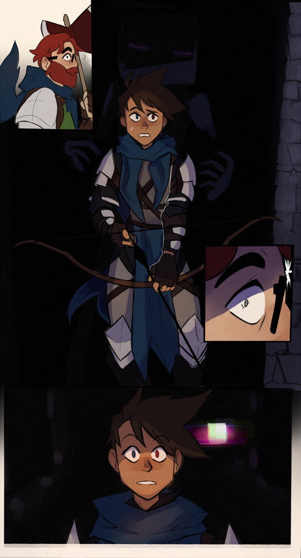 Fiona was slain by a Enderman, page 1